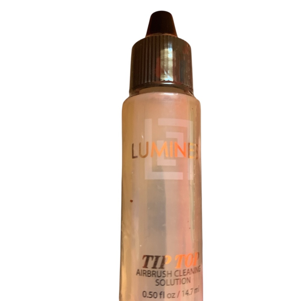 Luminess ~ "Tip Top" ~ Airbrush Cleaning Solution ~ 0.50 fl oz ~ Factory Sealed